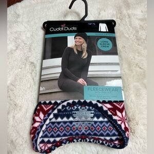 Cuddl Duds Fleecewear Long Sleeve Crew